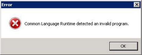 Jet runtime has detected unrecoverable error ошибка