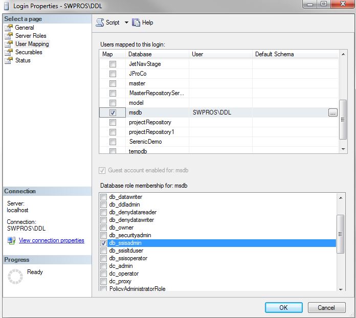 Jet Data Manager Minimum Sql Server Permissions – Support Topics