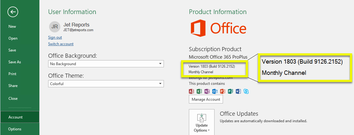 Changing Your Microsoft Office Update Channel – Support Topics