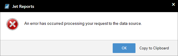 Jrds Error An Error Has Occurred Processing Your Request Provider Cannot Be Found Support Topics